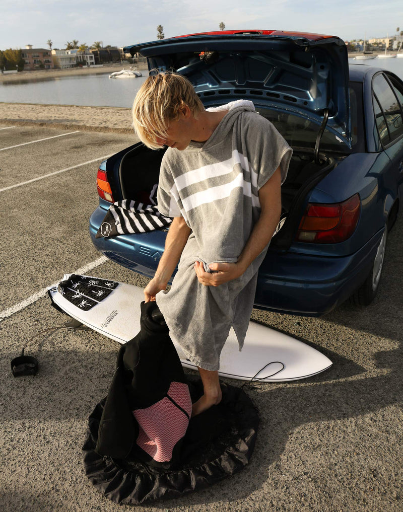[Australia - AusPower] - Ho Stevie! Durable Wetsuit Changing Mat/Waterproof Dry-Bag for Surfers Black 
