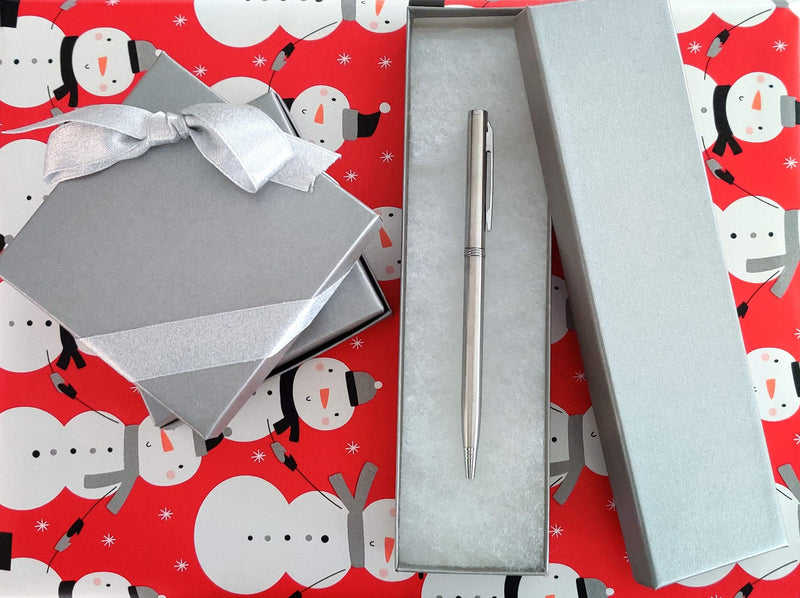 [Australia - AusPower] - TheDisplayGuys 25-Pack #21 Cotton Filled Cardboard Paper Jewelry Box Gift Case - Pearl Gray (2 5/8" x 1 5/8" x 1") 2.62x1.62x1 Inch (Pack of 25) 