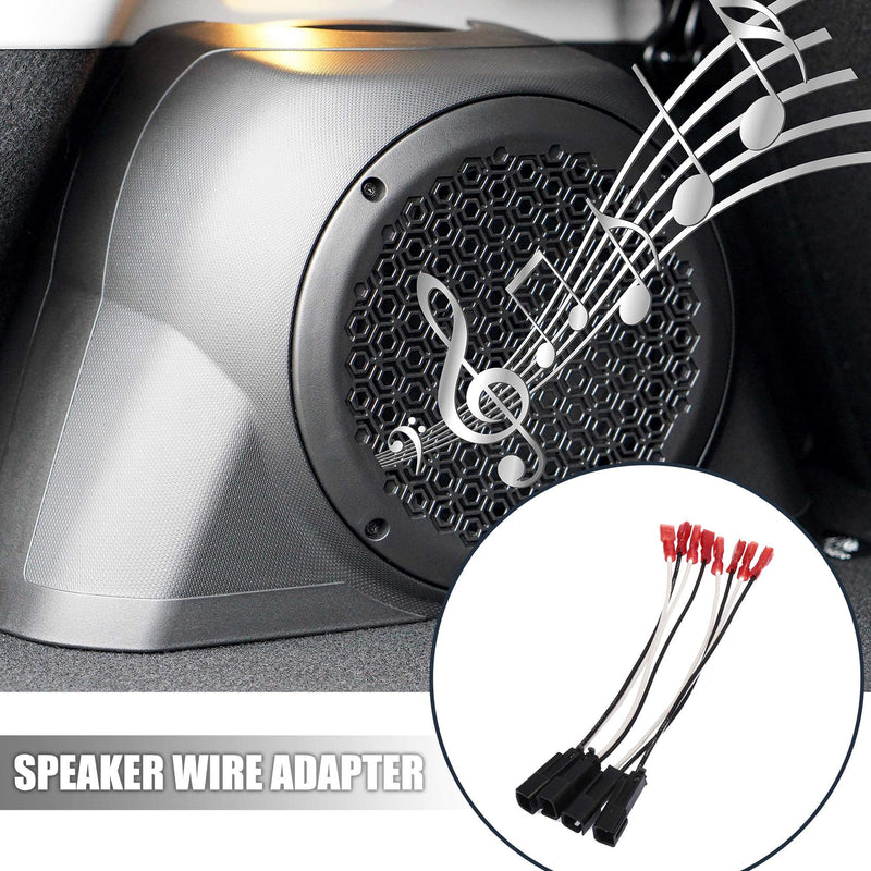 [Australia - AusPower] - X AUTOHAUX 4pcs 72-4570 Car Speaker Connector Harness Adapter for Chevrolet Cavalier 1995-2005 