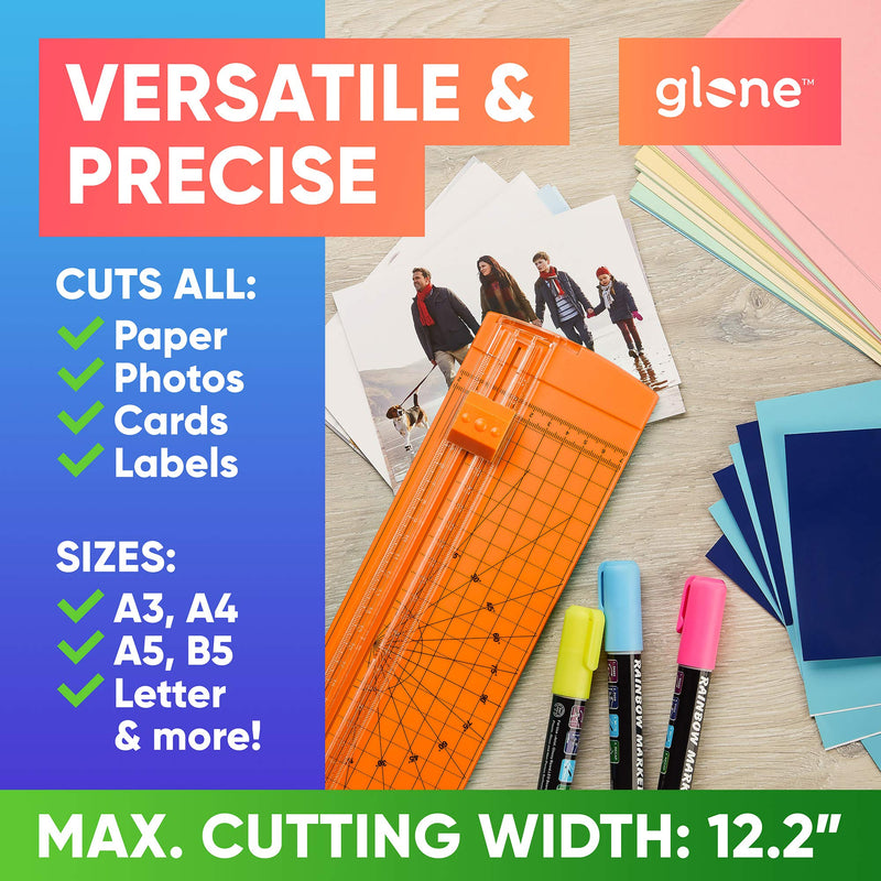 [Australia - AusPower] - Glone 12 inch Paper Trimmer (Orange) 