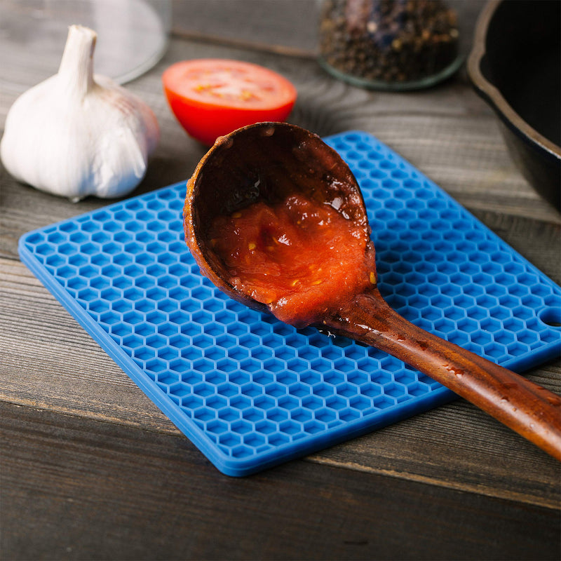 [Australia - AusPower] - BTaT- Trivets for Hot Pots and Pans, 2 Pack, Trivets, Silicone Trivet, Hot Plate Holder, Trivets for Hot Dishes, Hot Pot Holder, Silicone Trivet Mat, Silicone Trivets, Trivet Set, Trivet Mats, Hotpads 