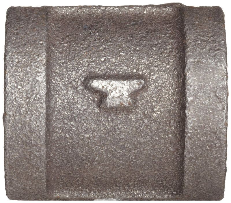 [Australia - AusPower] - Anvil 8700133005, Malleable Iron Pipe Fitting, Coupling, 1/4" NPT Female, Black Finish 0.25 Inch 