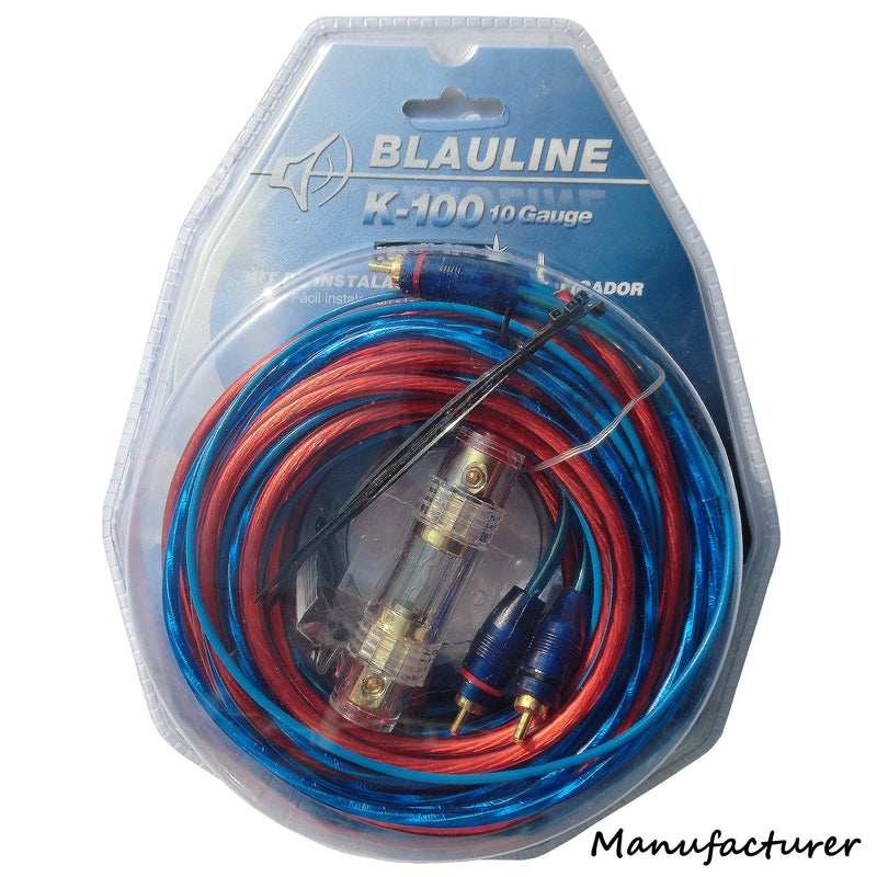 [Australia - AusPower] - 10 Gauge Amp Kit Amplifier Install Wiring Complete 10 Ga Installation Cables 600W … 10GA 