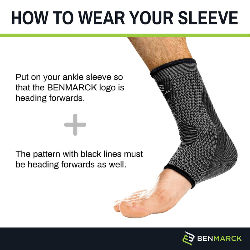 [Australia - AusPower] - Achilles Tendon Support Brace, Plantar Fasciitis Sock, Ankle Compression Sleeve For Running, Tendonitis and Flat Feet Relief Gray Black Unisize 