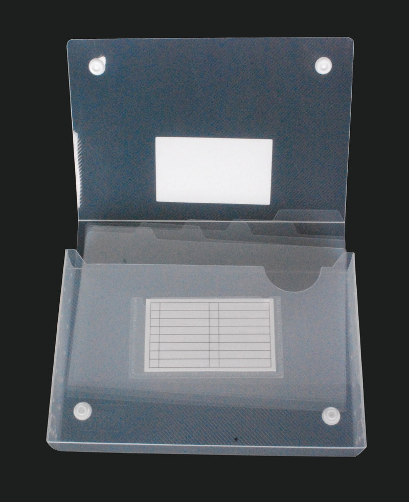 [Australia - AusPower] - Filexec Products 5 x 8 Inches Index Card Case, Clear, Pack of 2 (50304-20213) 