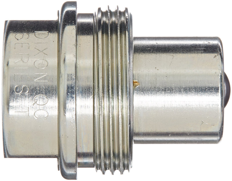 [Australia - AusPower] - Dixon Valve T3F3 Steel High Pressure Ball Interchange Fitting, Nipple, 3/8" Coupling x 3/8" - 18 NPTF Female Thread 