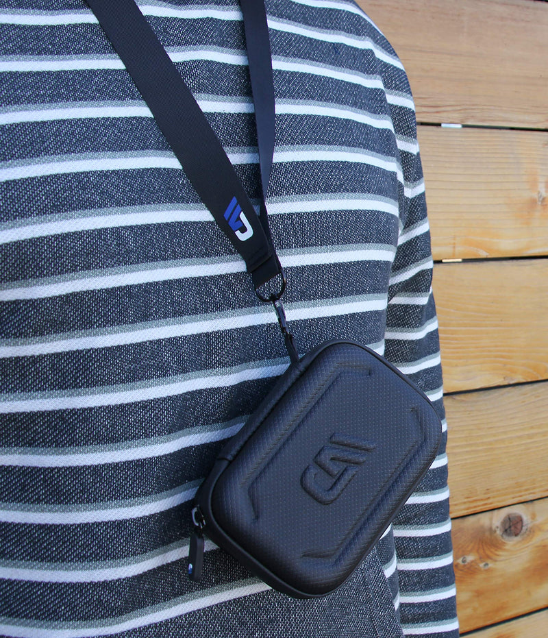 [Australia - AusPower] - CASEMATIX Hard Shell Travel Case Compatible with Garmin eTrex 10, 22x, 30x, Touch 35 and More - Protective Carrying Case with Lanyard and Carabiner for Handheld GPS up to 4.75" 