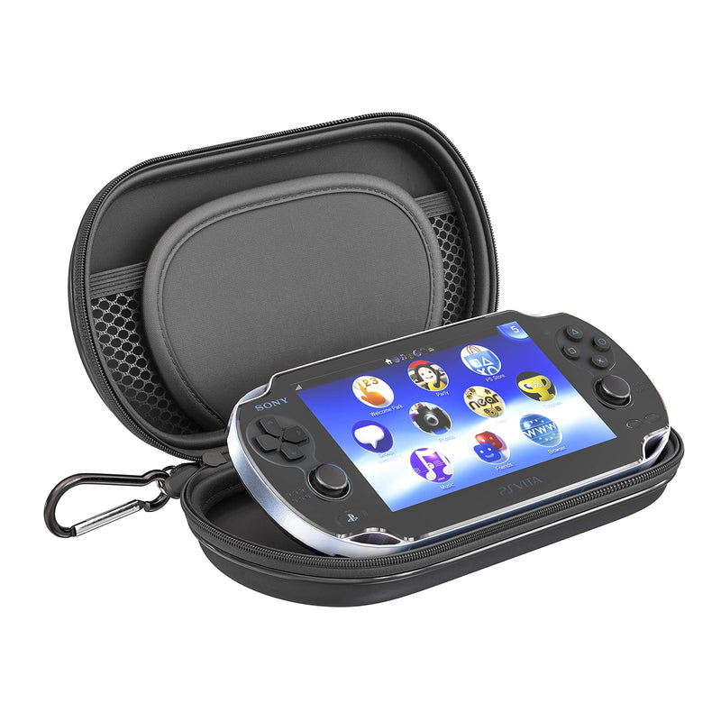[Australia - AusPower] - Skywin Kit for PS Vita - PS Vita Carry Case, Charging Cable, and Micro SD Memory Card Adapter Compatible with PS Vita 1000/2000 3.6 or HENkaku System 