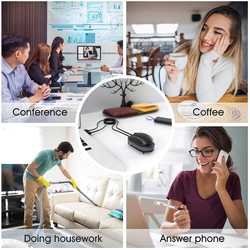 [Australia - AusPower] - HONKID Undetectable Mouse Mover Jiggler with ON/Off Switch and USB Port Drive-Free,Simulate Physical Automatically Mouse Movement,Prevent Computer Laptop Inactive/Lockdown 