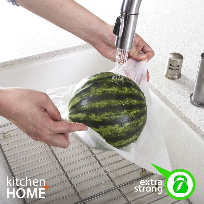 [Australia - AusPower] - Bamboo Towels - Heavy Duty Machine Washable Reusable Rayon Towels - One roll replaces 6 months of towels! 1 Pack 