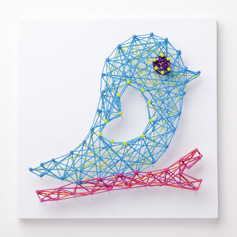 [Australia - AusPower] - Craft-tastic DIY String Art – Craft Kit for Kids – Everything Included For 3 Fun Arts & Crafts Projects – Bird Series DIY String Art: Bird Edition 