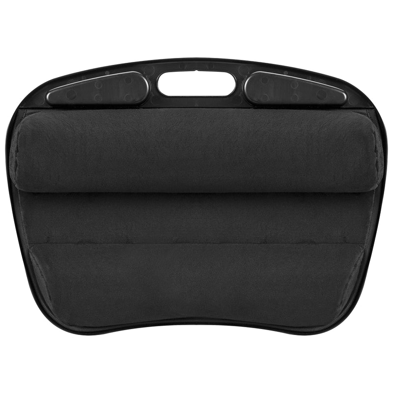[Australia - AusPower] - LapGear Mydesk Lap Desk with Device Ledge and Phone Holder - Black - Fits Up to 15.6 Inch Laptops - Style No. 44448 