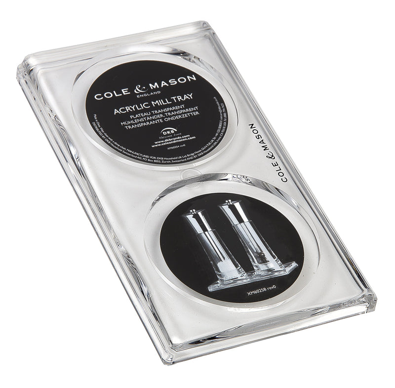 [Australia - AusPower] - Cole & Mason Acrylic Mill Tray - Transparent by Cole & Mason Single 