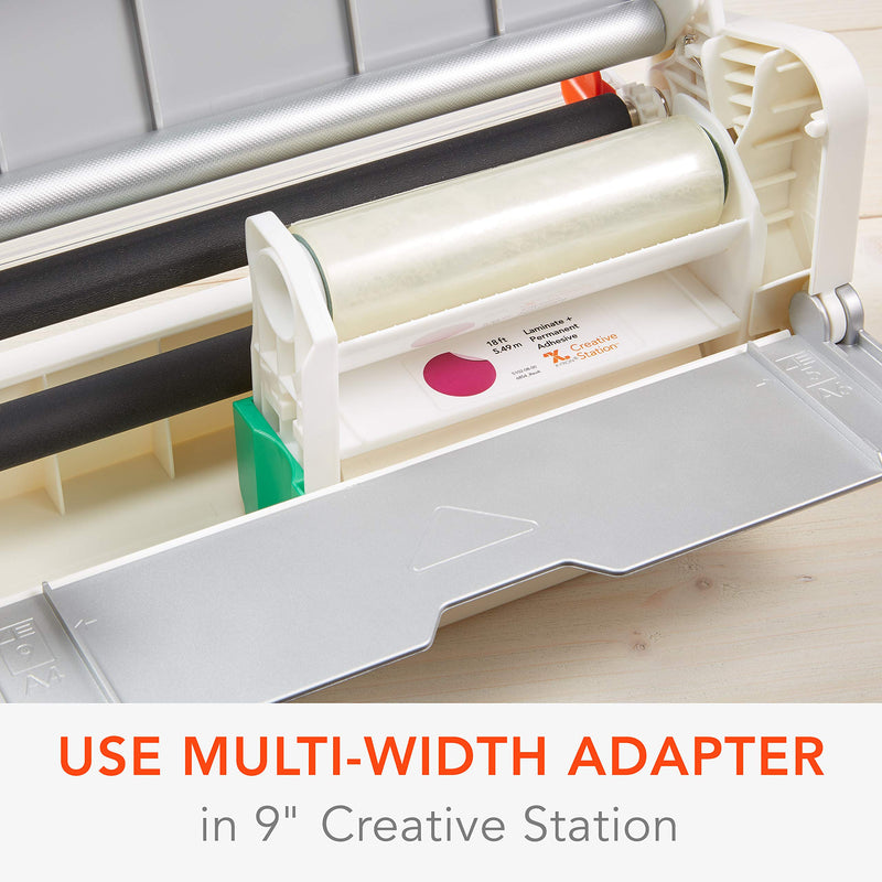 [Australia - AusPower] - Xyron Laminate / Adhesive Refill for Creative Station Lite, 5" x 18', Refill-Cartridge for Label Maker, Laminator Machine, Scrapbooking & Craft, Home Office & Home School Supplies (5102-08-00ML) 18' Refill - Laminate/Adhesive 