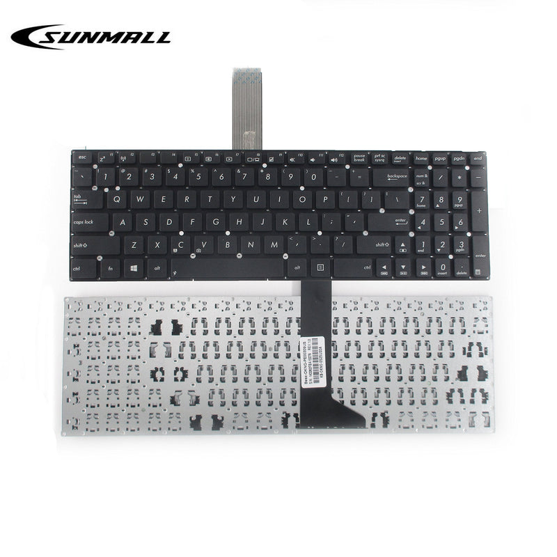 [Australia - AusPower] - SUNMALL Keyboard Replacement for asus r510l x550 x550ca k550 x552l Series Laptop Black US Layout 