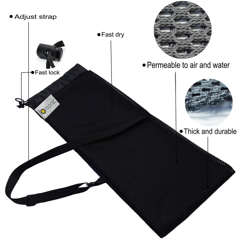 [Australia - AusPower] - Omonic Deluxe SUP Canoe and Kayak Paddle Bag Protect Your Paddle and Carry Multiple Paddles Very Thick and Durable nets Storage 