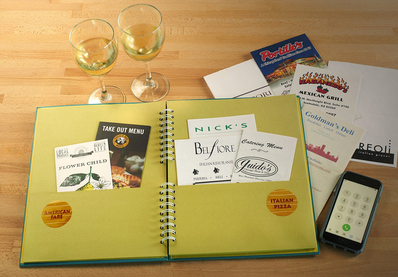 [Australia - AusPower] - Meadowsweet Kitchens Takeout Menu Organizer - Colorful Kitchen 