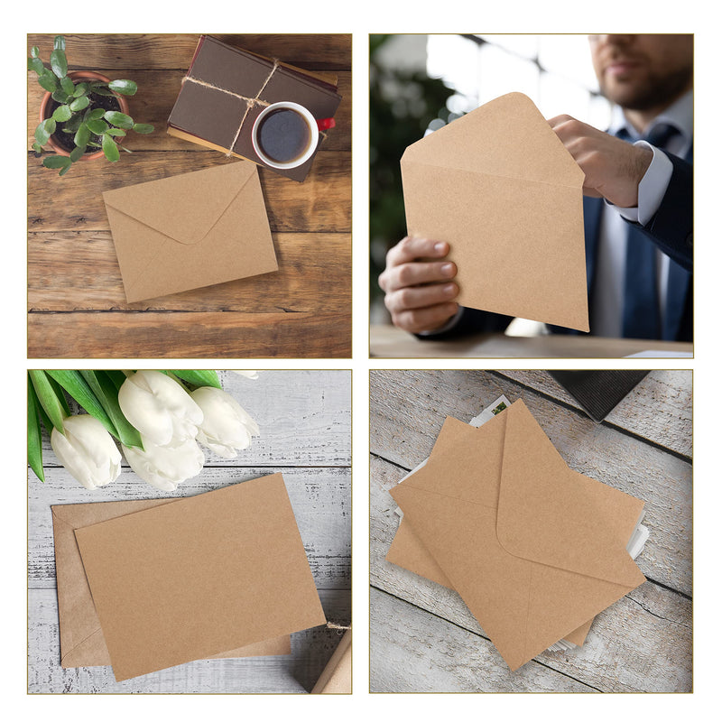 [Australia - AusPower] - Mr. Pen- Kraft Envelopes, 40 Pack, 5 x 7 Inch, A7 Envelopes, Brown Envelopes, Card Envelopes, Kraft Paper Envelopes, Invitation Envelopes, Postcard Envelopes 