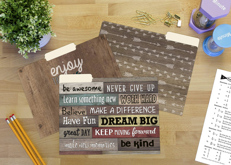 [Australia - AusPower] - Teacher Created Resources Farmhouse Chic File Folders (TCR8540) 