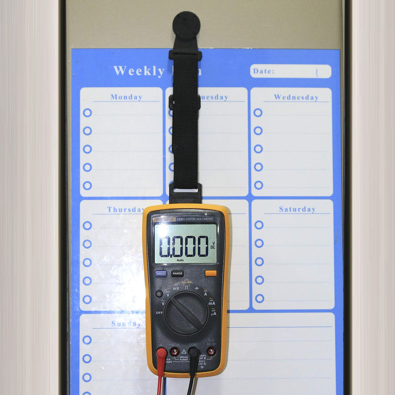 [Australia - AusPower] - Hanging Loop Strap Magnet Hanger Kit For Fluke Instruments Multimeter 1 Straps, 1 Clips and Magnetic Hanger 