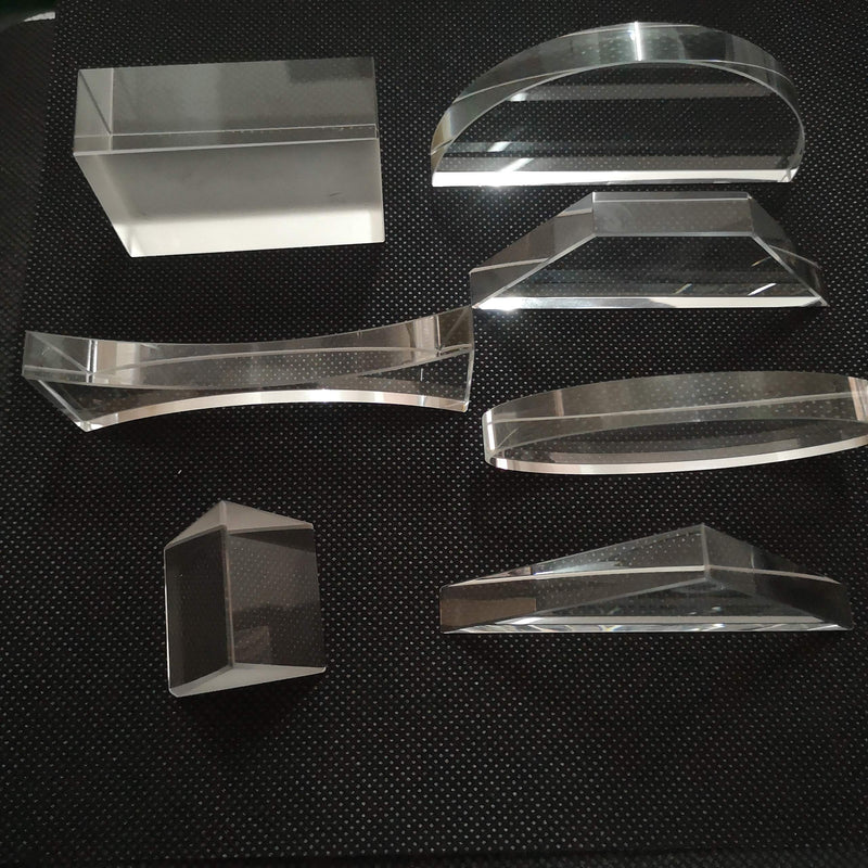 [Australia - AusPower] - Optical Glass Lens and Prism Set 7 Piece 