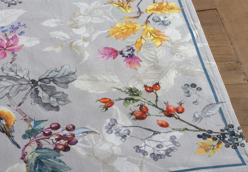 [Australia - AusPower] - Maison d' Hermine Equinoxe 100% Cotton Set of 4 Placemats for Dining Table | Kitchen | Wedding | Everyday Use | Dinner Parties | (Grey, 13 Inch by 19 Inch) Equinoxe - Grey (Set of 4) 