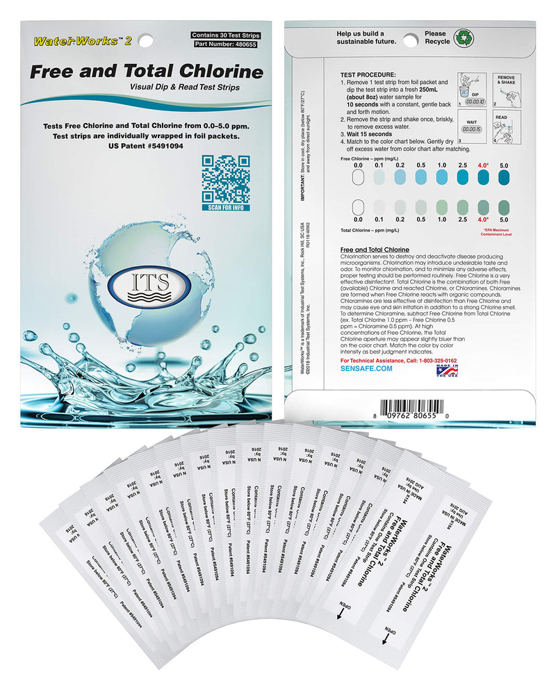 [Australia - AusPower] - Industrial Test Systems 480655 WaterWorks Free and Total Chlorine WW2 Test 1 