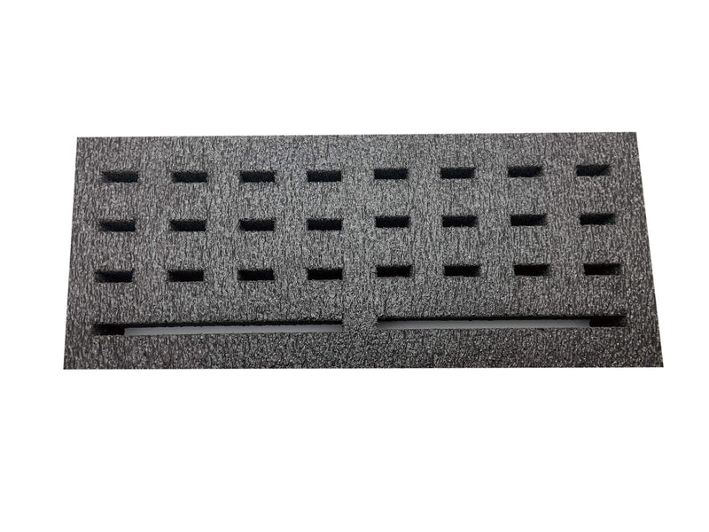 [Australia - AusPower] - Universal USB Flash Thumb Memory Drive SD microSD HDD Anti-Static Shockproof Organizer Storage Foam (Holds 24 USB Slots, 2 Hard Drive Slots) 