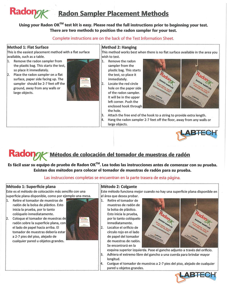 [Australia - AusPower] - LabTech LT5110 Radon Test Kit 