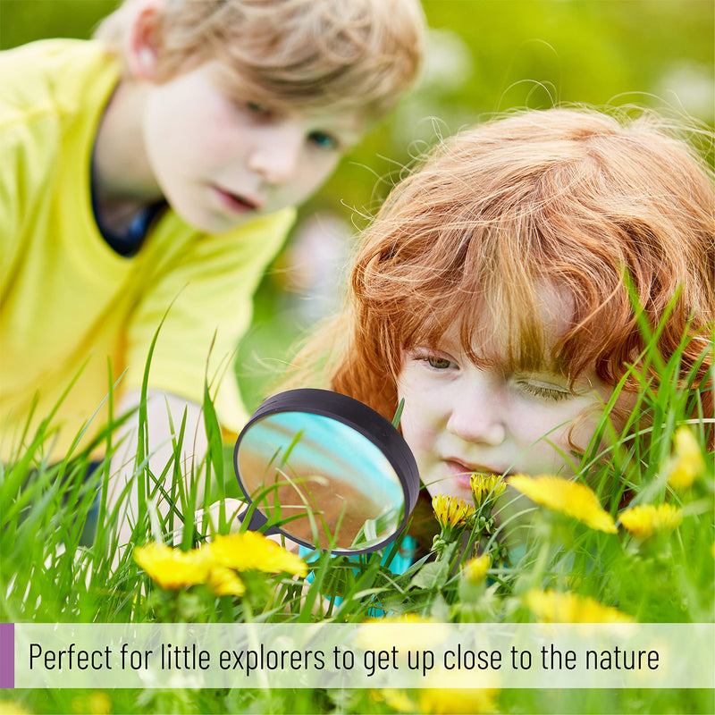 [Australia - AusPower] - Mr. Pen- Magnifying Glass, 2 Pack, 10X Magnifier, 75mm Glass Lens, Magnifying Glass for Kids and Adults, Handheld Magnifying Glass, Magnifier for Reading 