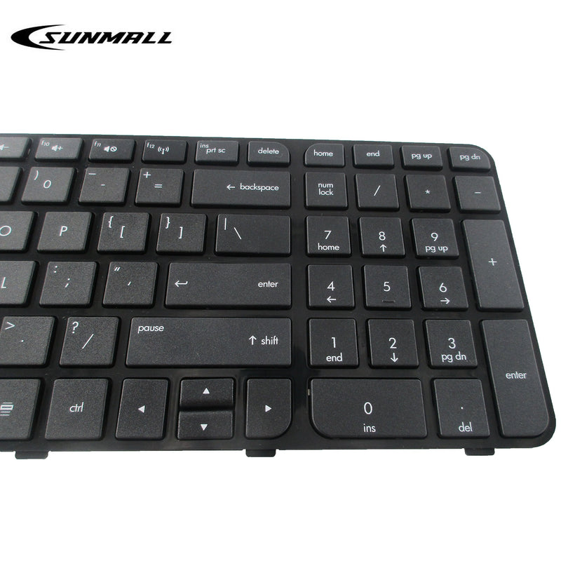 [Australia - AusPower] - SUNMALL Replacement Keyboard with Frame Compatible with HP Pavilion G6-2000 G6-2100 G6-2200 G6-2300 G6T-2000 g6-2002xx g6-2010nr g6-2090ca g6-2106nr g6-2111us Series US Layout 