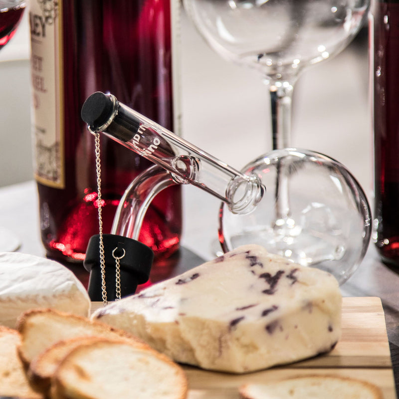 [Australia - AusPower] - PelVino Decanter Pellholmen Collection Wine Decanter- Hand blown Crystal Glass Wine Aerator- Red Wine Decanter, Perfect Wine Accessory Gifts for Wedding，Birthday，Housewarming 