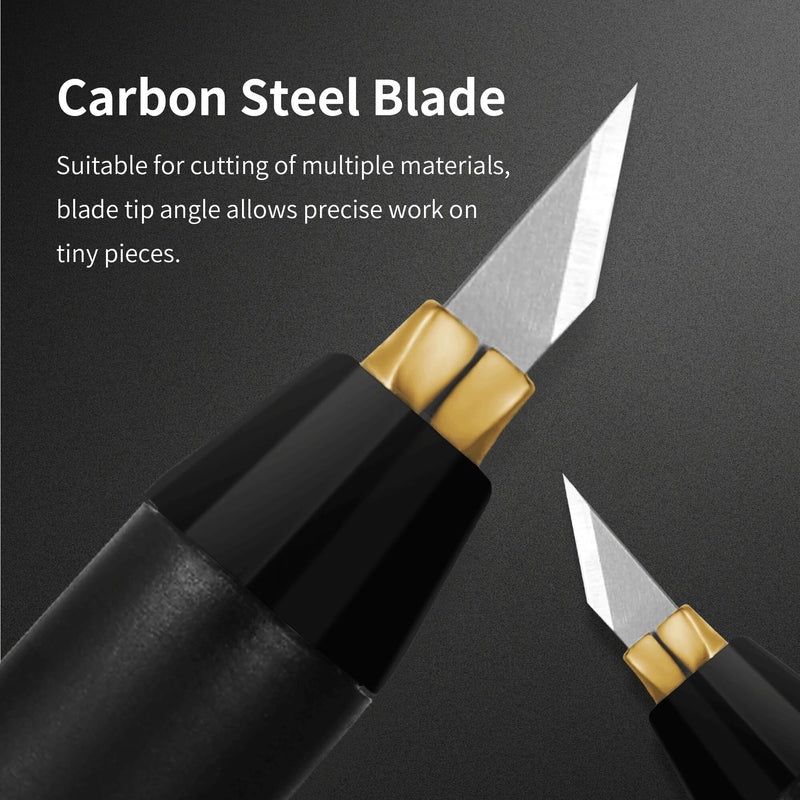 [Australia - AusPower] - DSPIAE Hobby Knife Set - WITH 20 BLADES - Precision Hobby Knife 6.14 inch 