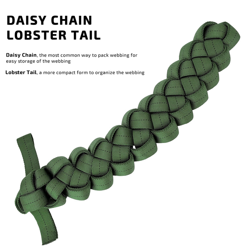 [Australia - AusPower] - GM CLIMBING 1 inch MIL-W-5625 Nylon Tubular Webbing Milspecs 4000Lbs Durable for Outdoor Tactical Parachute Climbing Rescue Survival Tie Down 1 inch x 30Ft / 10 Yards Tan 499 