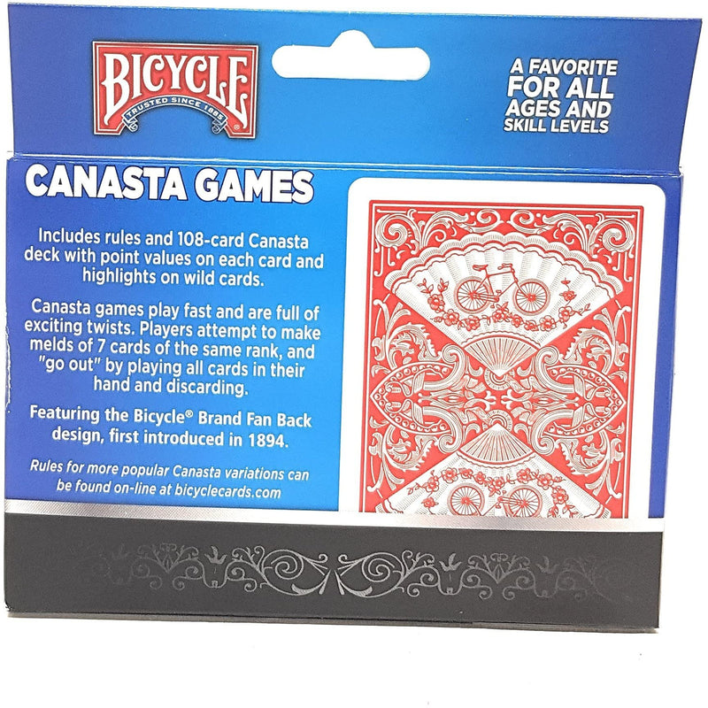 [Australia - AusPower] - Bicycle 1023140 2-Pack Canasta Card Games Standard (Limited Edition) Limited Edition 