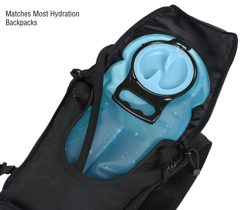 [Australia - AusPower] - MARCHWAY 2L/2.5L/3L TPU Hydration Bladder, Tasteless BPA Free Water Reservoir Bag with Insulated Tube for Hydration Pack for Cycling, Hiking, Running, Climbing, Biking Blue 2.5L 