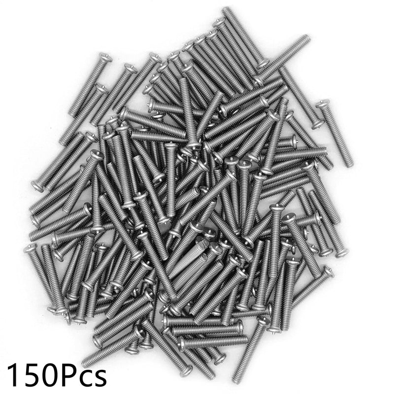 [Australia - AusPower] - M3 x 20mm 304 Stainless Steel Welding Stud Machinery Screws, Spot Welding Screws Bolts Soldered Dot, 150Pcs M3 x 20mm 