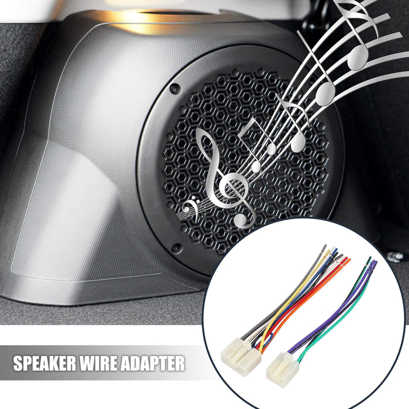 [Australia - AusPower] - X AUTOHAUX 71-1761 Car Stereo CD Player Wiring Harness Wire TWH-951 Radio Adapter Install Plug Set for Toyota for Scion for Subaru 1987-Up 