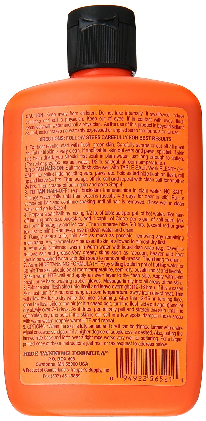 [Australia - AusPower] - Knoblochs Deer Hunter's & Trapper's Hide & Fur Tanning Formula Multi Pack 