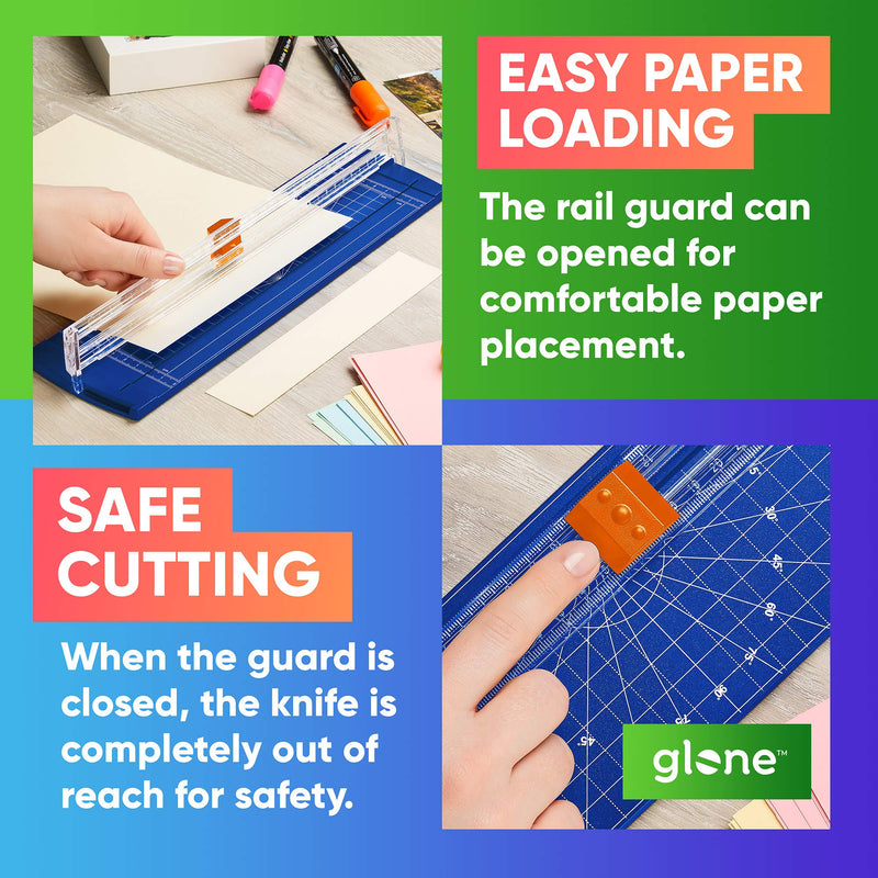 [Australia - AusPower] - Glone 12 inch Paper Trimmer (Dark Blue) 