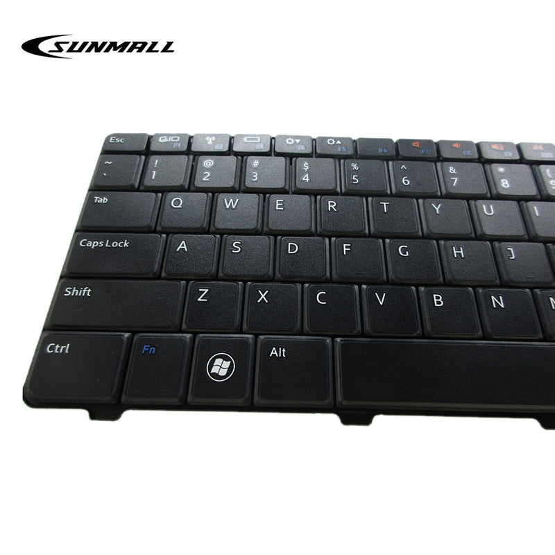 [Australia - AusPower] - SUNMALL New Laptop Keyboard Compatible with Dell Inspiron 15R 5010 M5010 M501R N5010 09GT99 NSK-DRASW 96DJT 096DJT NSK-DRASW Series Black US Layout 