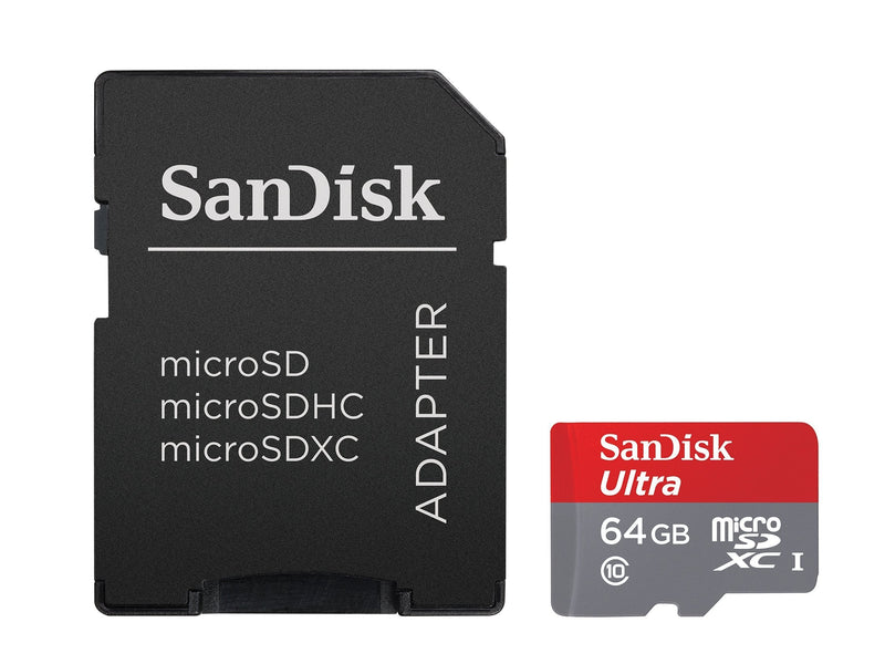 [Australia - AusPower] - Professional Ultra SanDisk 64GB Samsung Galaxy S8 MicroSDXC card with CUSTOM Hi-Speed, Lossless Format! Includes Standard SD Adapter. (UHS-1 Class 10 Certified 80MB/s) 