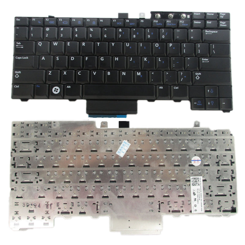 [Australia - AusPower] - SUNMALL Laptop Keyboard Replacement (NO Pointing Stick) Compatible with Dell Latitude E5300 E5400 E5500 E5410 E5510 Series P/N: FM753 0FM753 FNGF0 0FNGF0 NSK-DBB1D US Layout 
