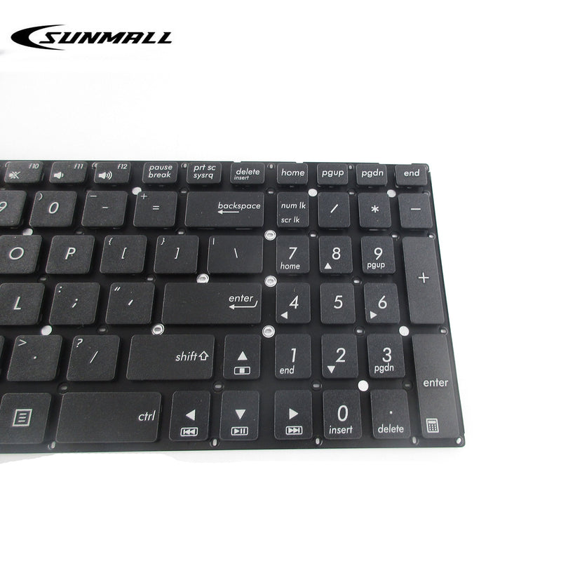 [Australia - AusPower] - SUNMALL Keyboard Replacement for asus r510l x550 x550ca k550 x552l Series Laptop Black US Layout 
