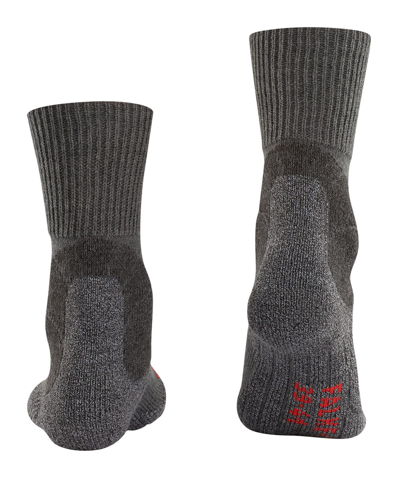 [Australia - AusPower] - FALKE Men's TK1 Hiking Socks, Merino Wool, More Colors, 1 Pair 6.5-8.5 Grey (Asphalt Melange 3180) 