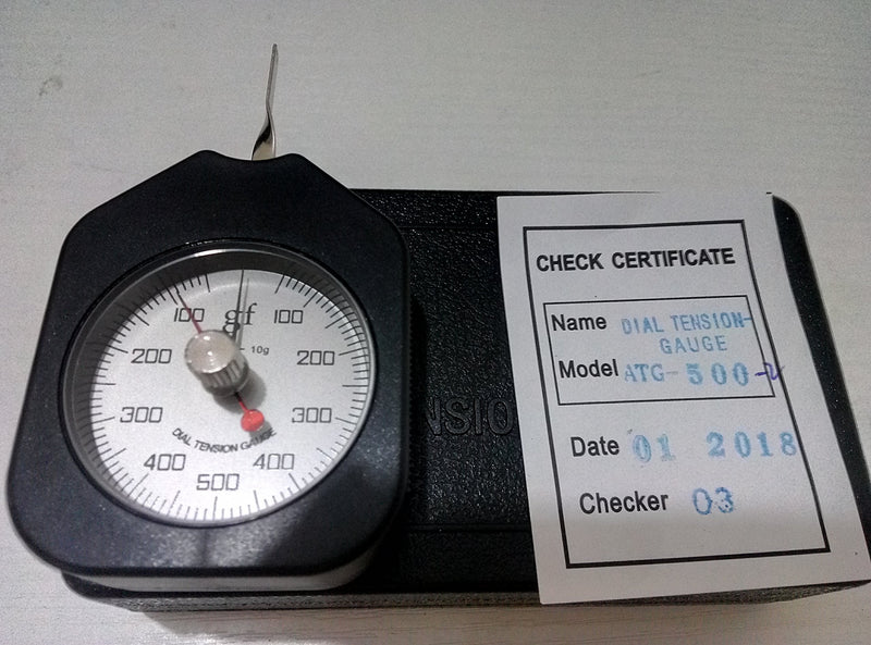 [Australia - AusPower] - Gram Tension Meter Dial Tension Gauge Gram Force Gauge Tensiometer with 500G 