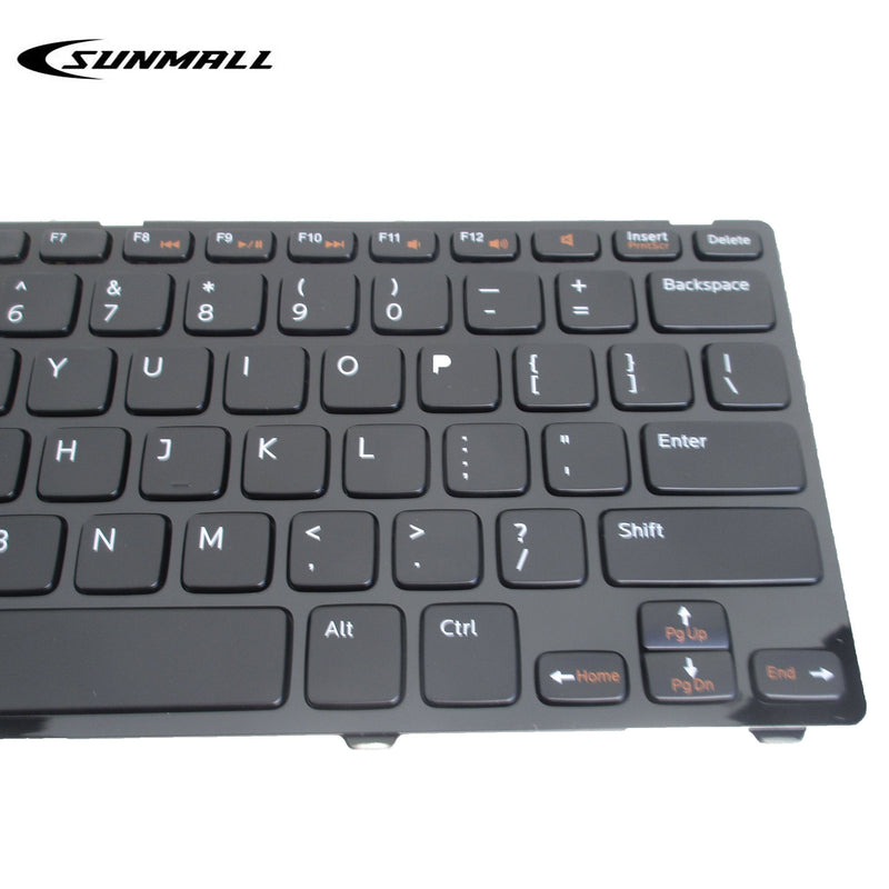 [Australia - AusPower] - SUNMALL Keyboard Compatible with Dell inspiron 13Z-5323 14Z-5423 14Z-4523 14Z-3528 14Z-3526 14Z-5323,Vostro 3360 v3360 v3560D V3360D V3450D V3460D Series Laptop Black US Layout 5FCV3 V128725BS1 90.4 