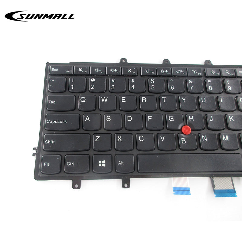 [Australia - AusPower] - SUNMALL Keyboard Replacement Compatible with Lenovo thinkpad X230S X240 X240S X240I X250 X260 X270 Series Laptop Black US Layout 