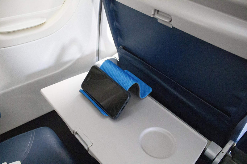 [Australia - AusPower] - Trek Stand Hands Free Universal Cellphone Holder for Air Travel, Hotel, Home, Desk, Bed, Kitchen, Video Chatting, Studying, and Cooking. 1 PACK 