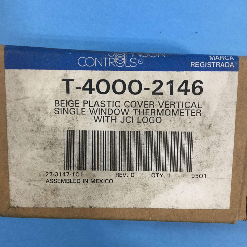 [Australia - AusPower] - Johnson Controls T-4000-2146 Pneumatic Thermostat Cover, Beige 